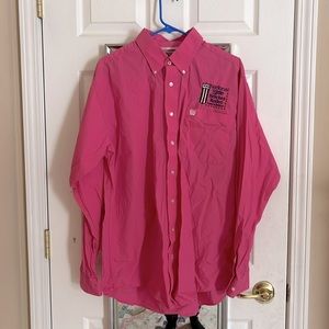 National little britches rodeo, men’s medium long sleeve button-down shirt